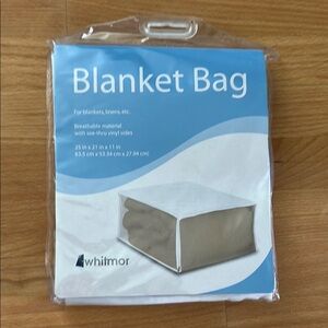 Whitmor Blanket Bag NWT